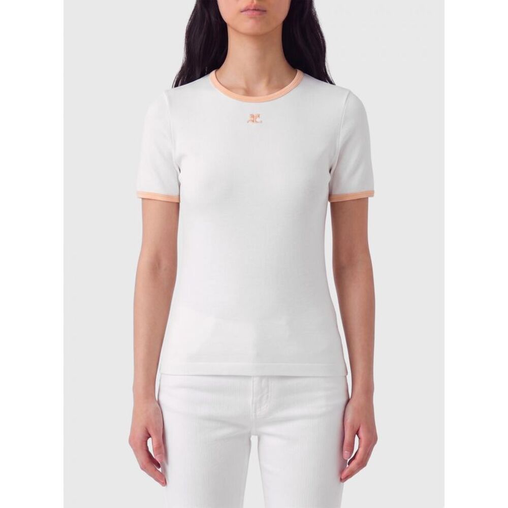 Courreges T-Shirt Woman White